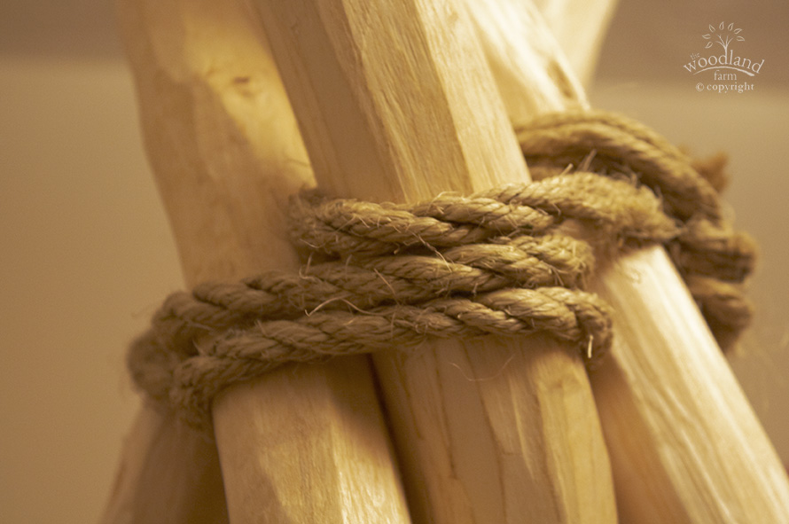 teepee tying